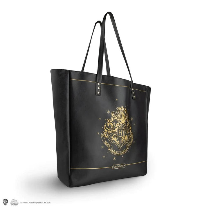 Harry Potter Handbag- Hogwarts - Black Pu Leather CR2472