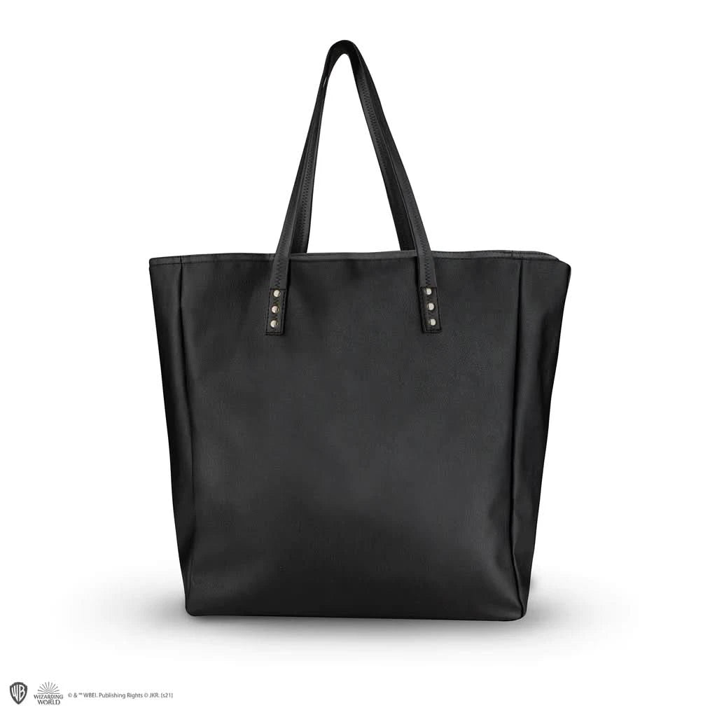 Harry Potter Handbag- Hogwarts - Black Pu Leather CR2472