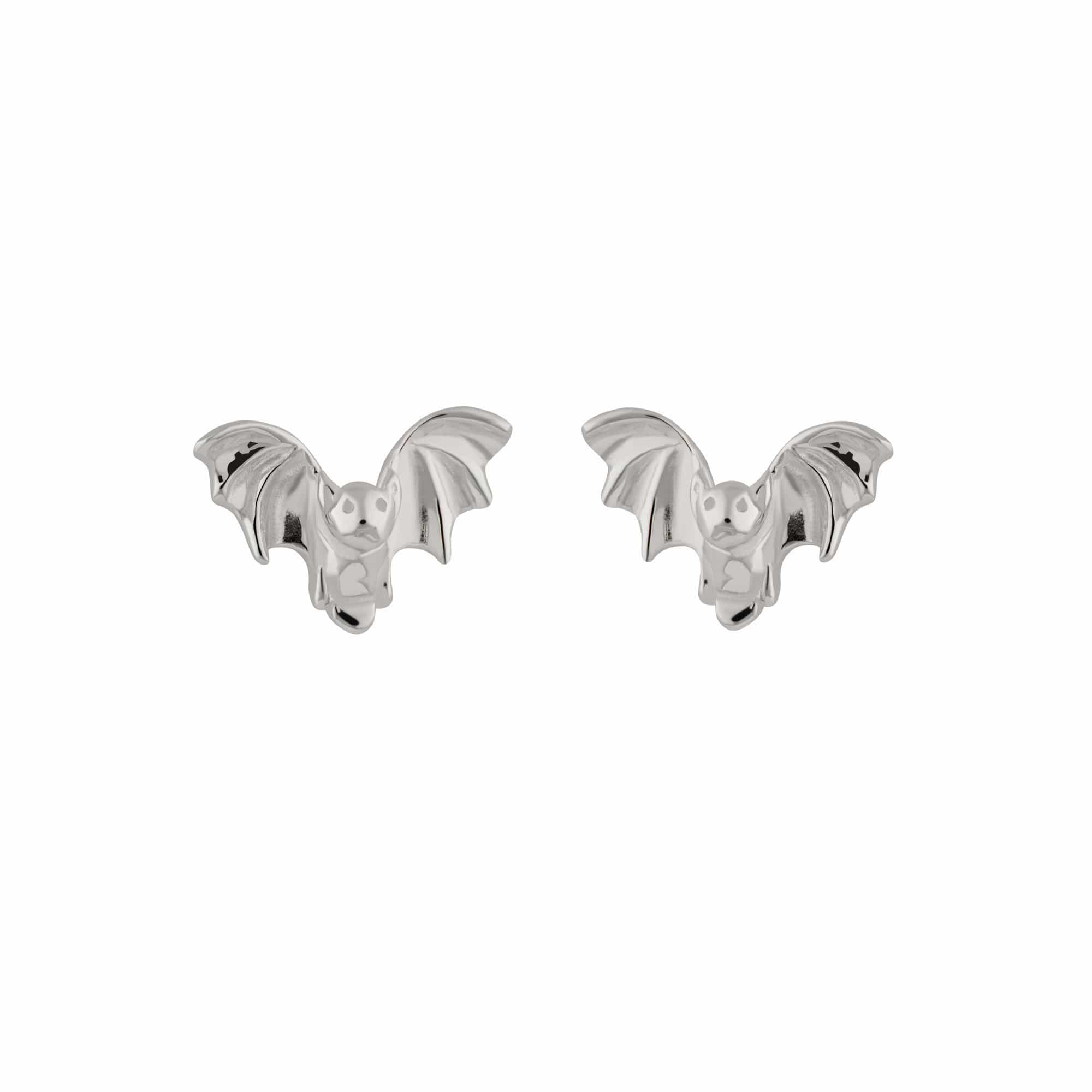 Silver Bat Stud Earrings SESBAT – Contemporary Appeal | Acotis – Acotis ...