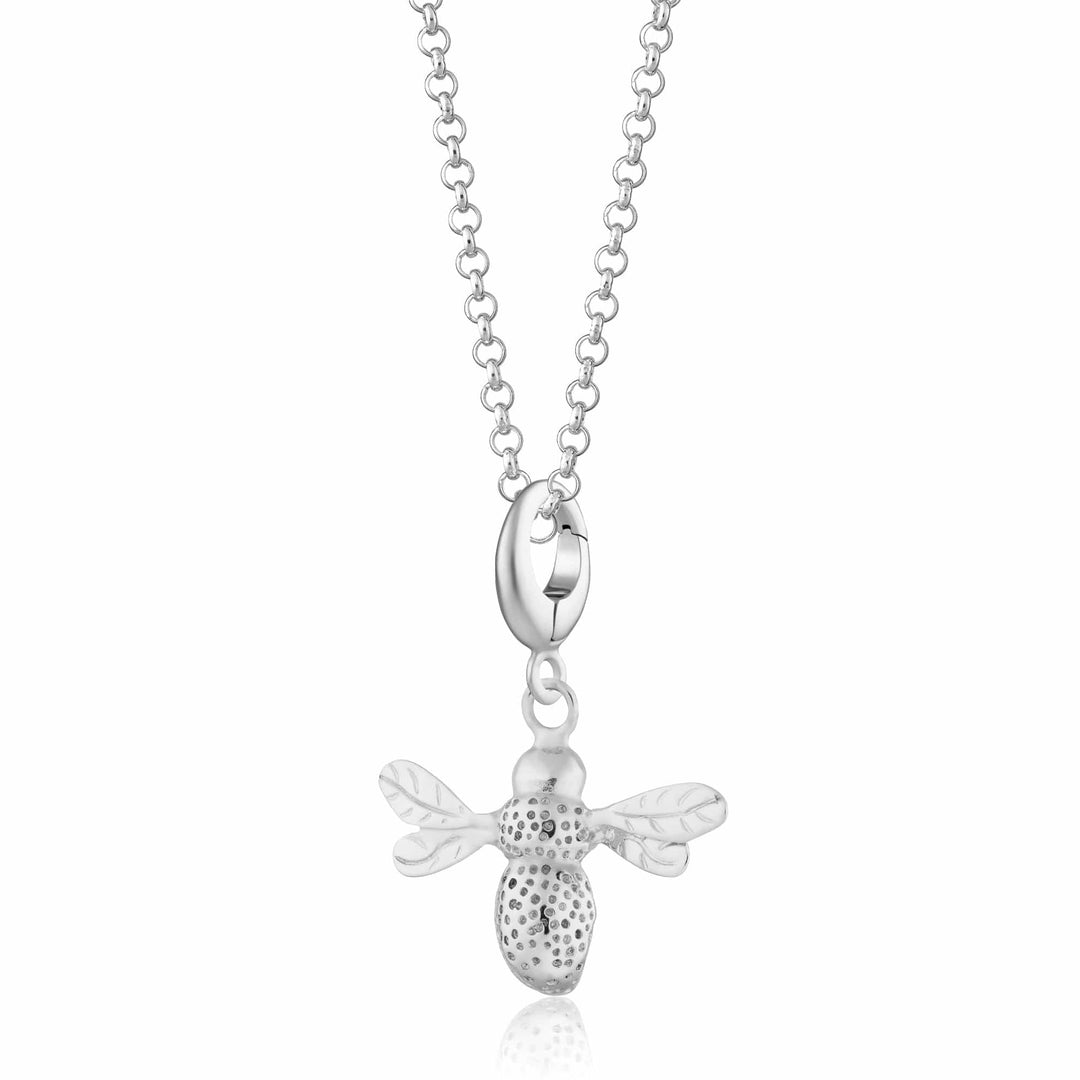 Silver Bee Necklace CNSBZ-1