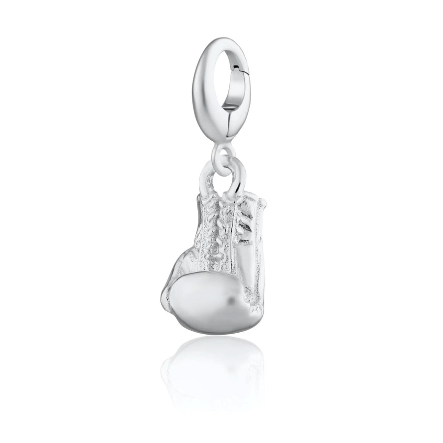 Silver Boxing Glove Charm CSBOX