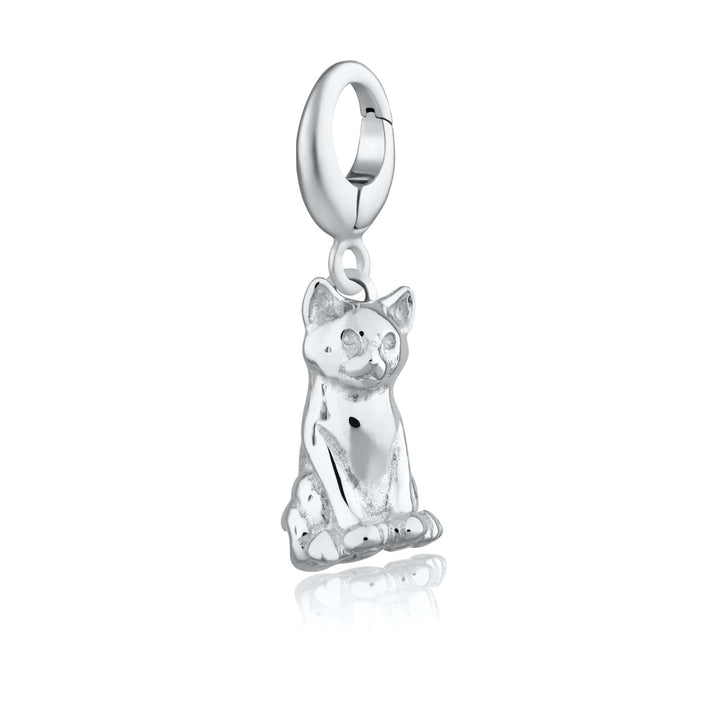 Silver Cat Charm CSKIT
