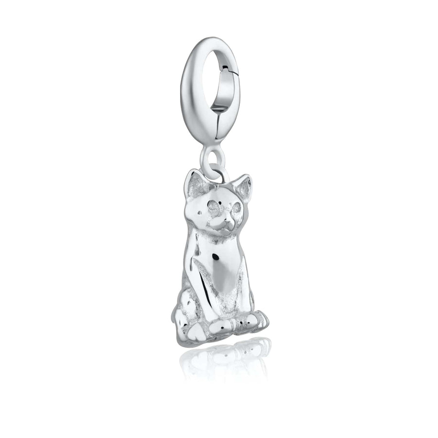 Silver Cat Charm CSKIT