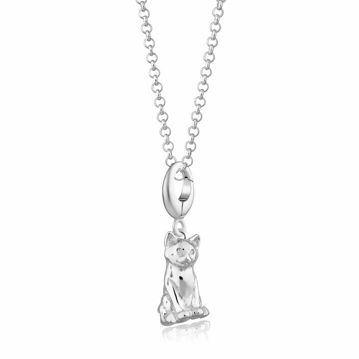 Silver Cat Necklace CNSKIT-1