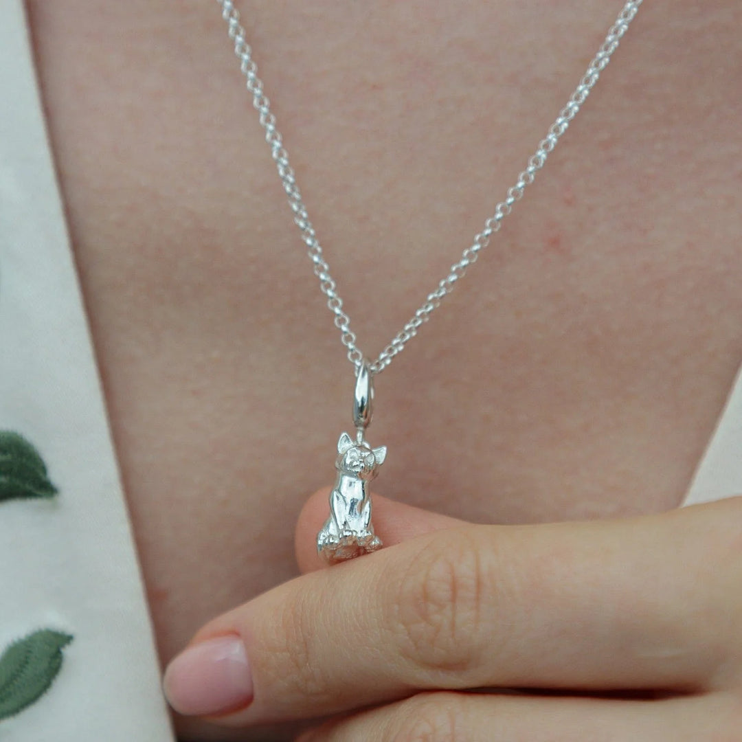 Silver Cat Necklace CNSKIT-1