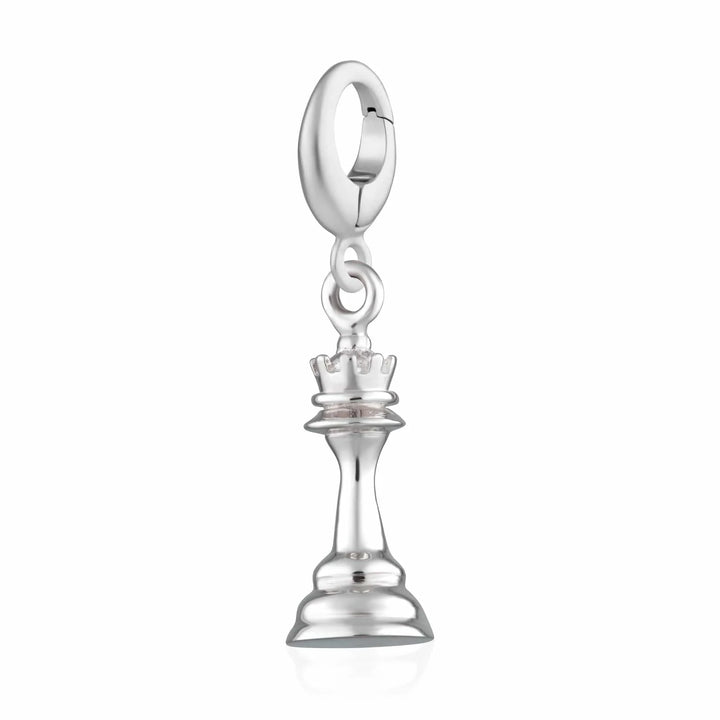 Silver Chess Piece Charm CSQC