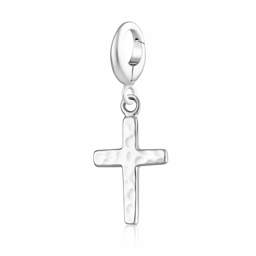 Silver Cross Charm CSCX