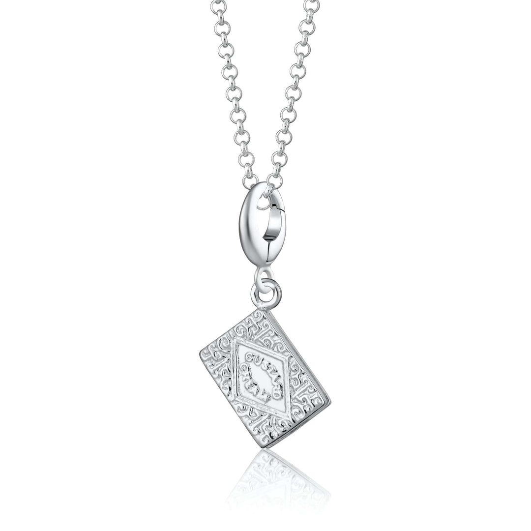 Silver Custard Cream Necklace CNSBC-1