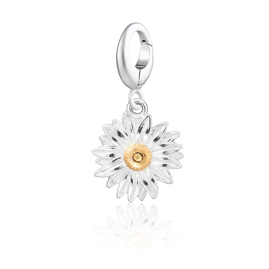 Silver Daisy Charm CSDA
