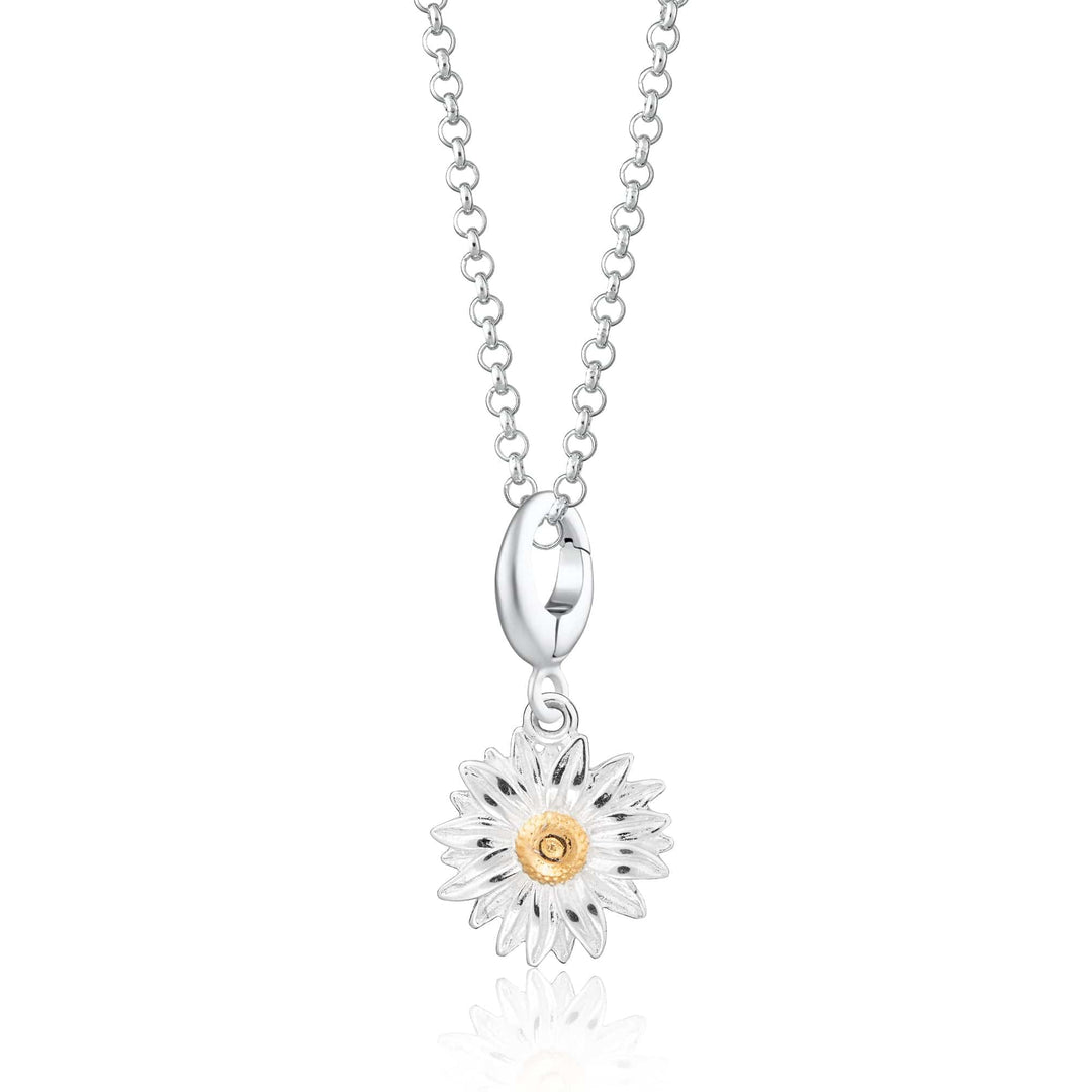 Silver Daisy Necklace CNSDA-1