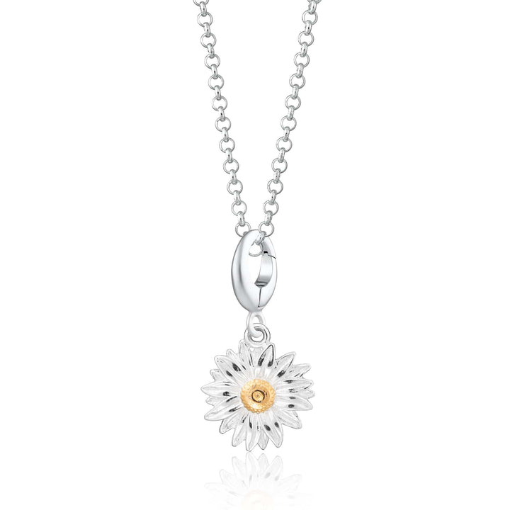 Silver Daisy Necklace CNSDA-1