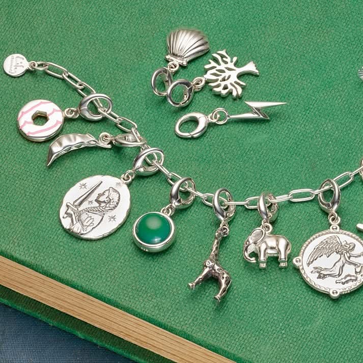 Silver Giraffe Charm CSGRF