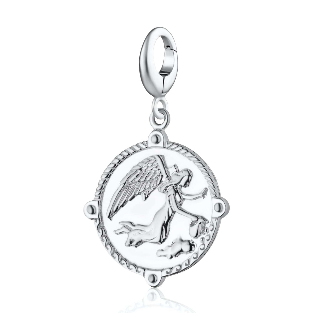 Silver Goddess of Communication Iris Charm CSGDSIRIS