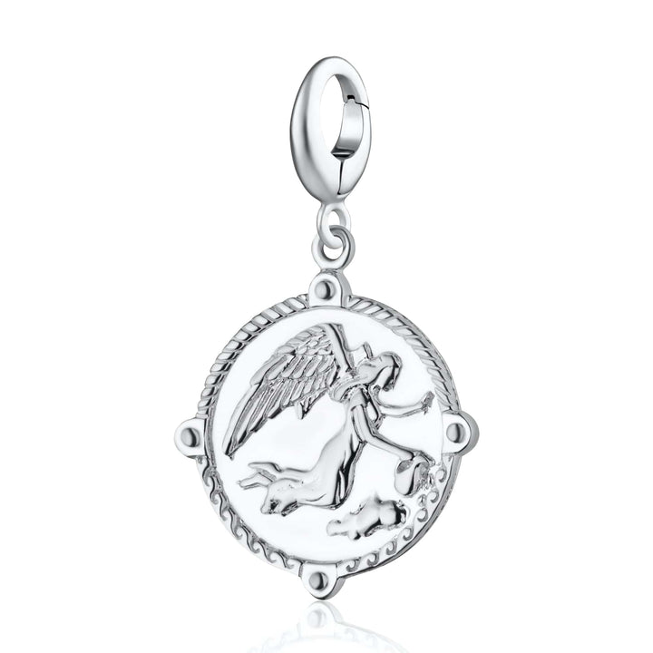 Silver Goddess of Communication Iris Charm CSGDSIRIS