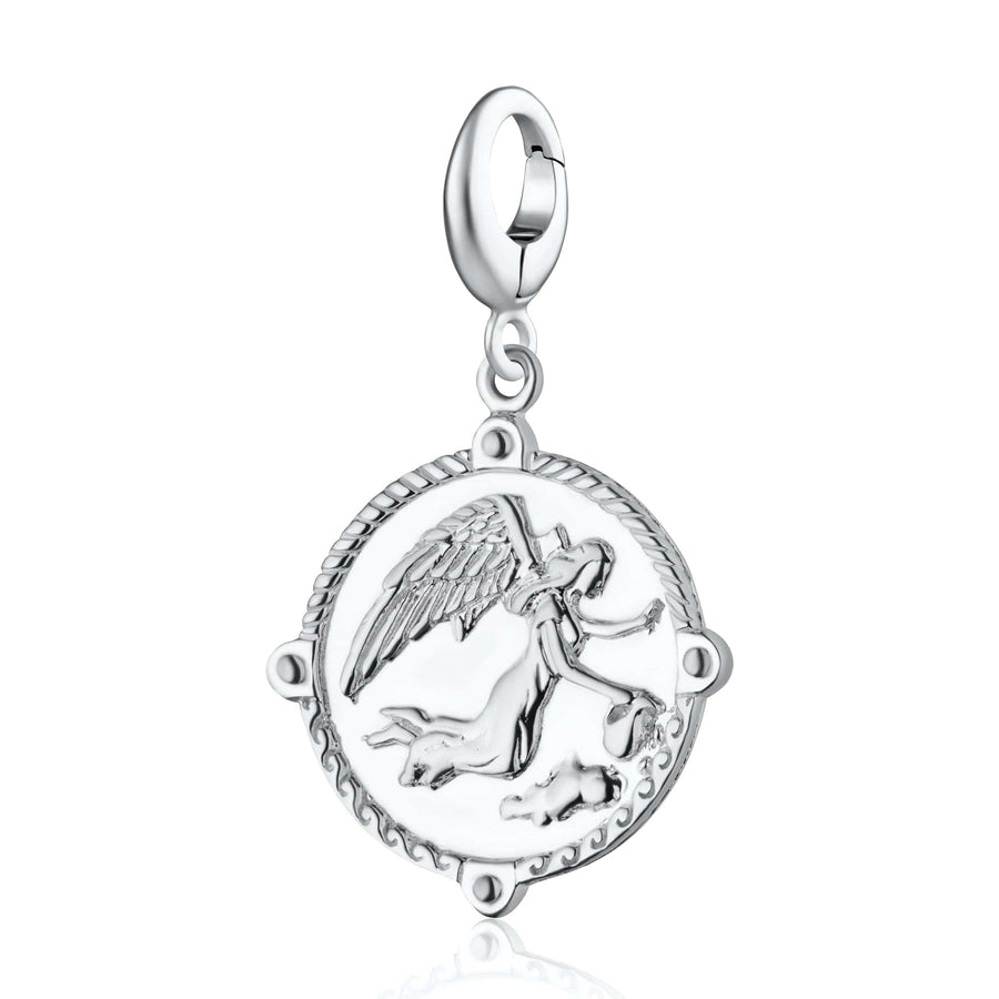 Silver Goddess of Communication Iris Charm CSGDSIRIS