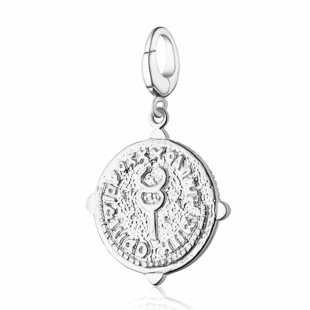 Silver Goddess of Communication Iris Charm CSGDSIRIS