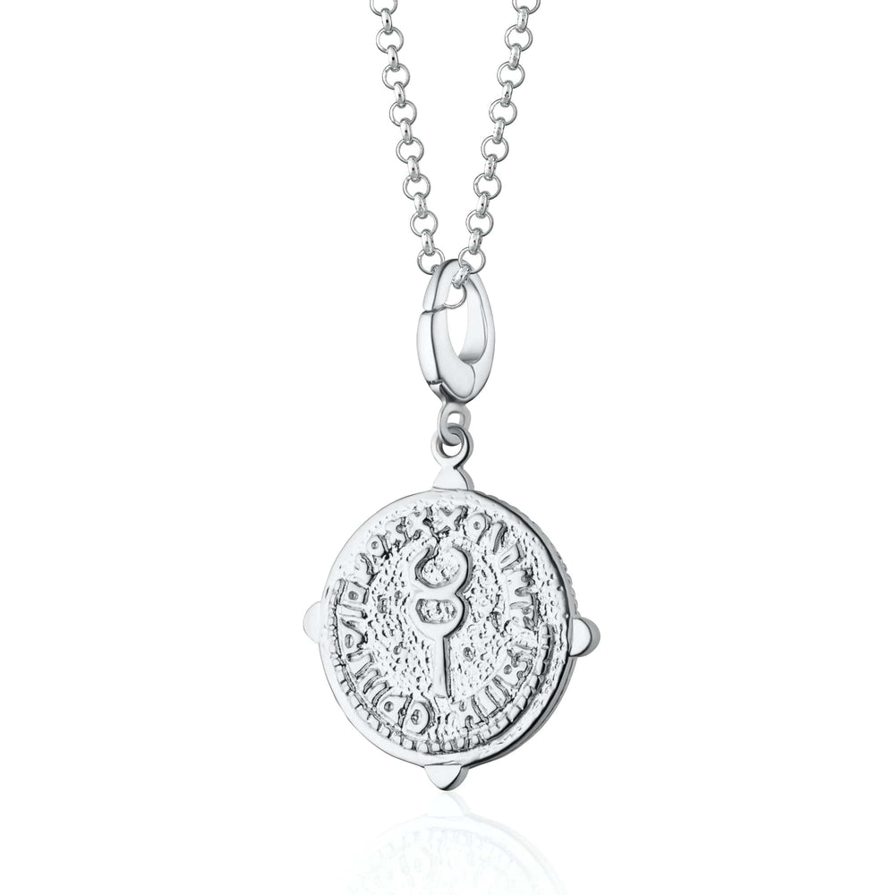 Silver Goddess of Communication Iris Necklace CNSGDSIRIS-1