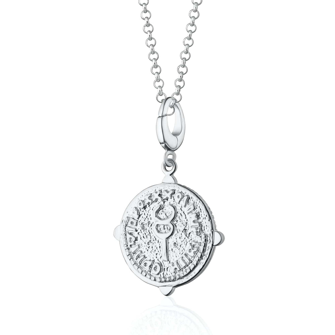 Silver Goddess of Communication Iris Necklace CNSGDSIRIS-1