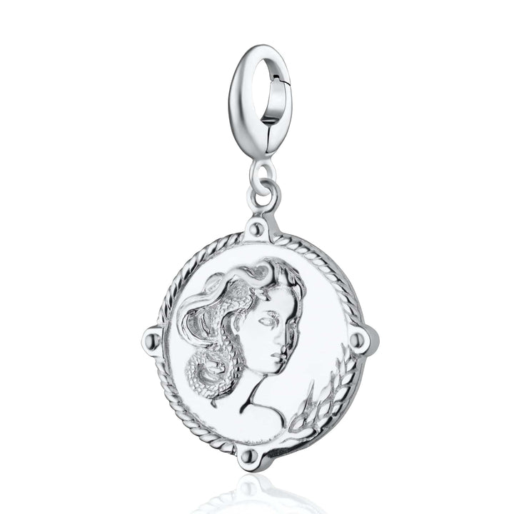 Silver Goddess of Fertility & Nature Demeter Charm CSGDSDEM
