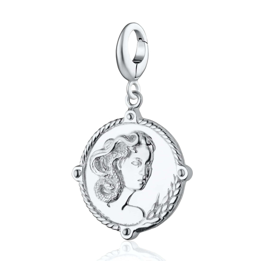 Silver Goddess of Fertility & Nature Demeter Charm CSGDSDEM