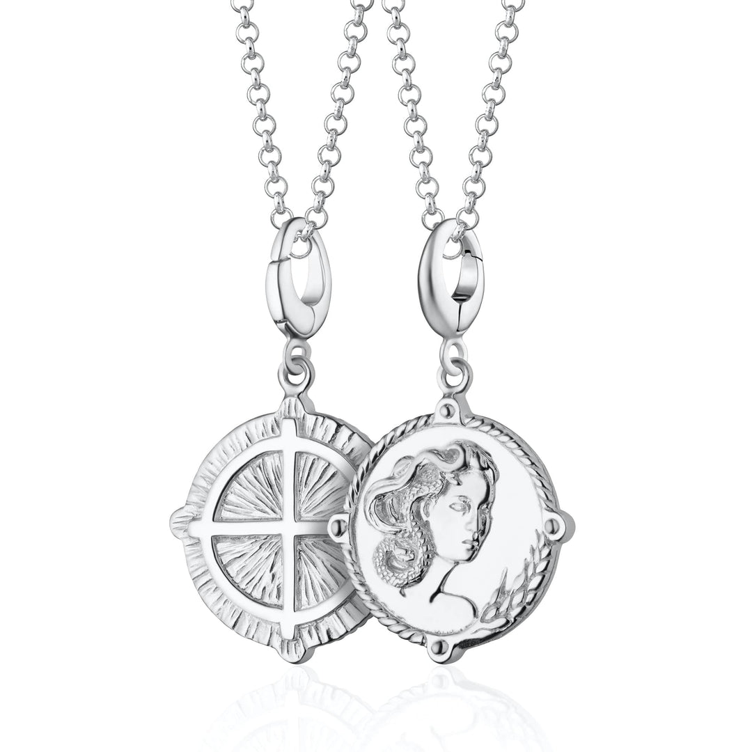 Silver Goddess of Fertility & Nature Demeter Necklace CNSGDSDEM-1