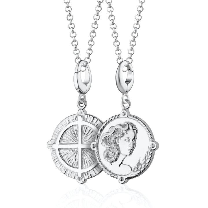 Silver Goddess of Fertility & Nature Demeter Necklace CNSGDSDEM-1