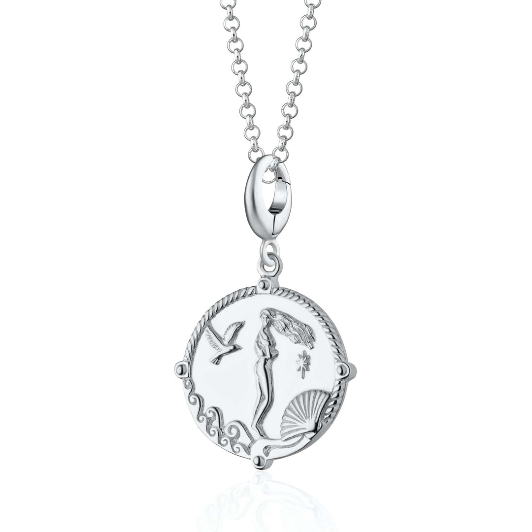 Silver Goddess of Love Aphrodite Necklace CNSGDSAPH-1