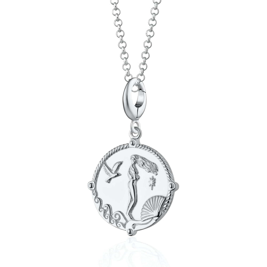 Silver Goddess of Love Aphrodite Necklace CNSGDSAPH-1
