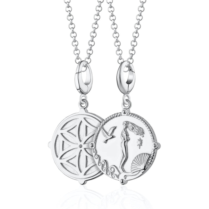 Silver Goddess of Love Aphrodite Necklace CNSGDSAPH-1