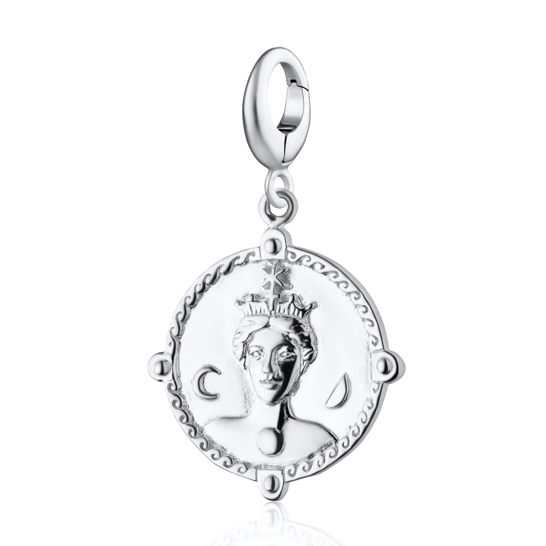 Silver Goddess of Women & Mothers Hera Charm CSGDSHERA