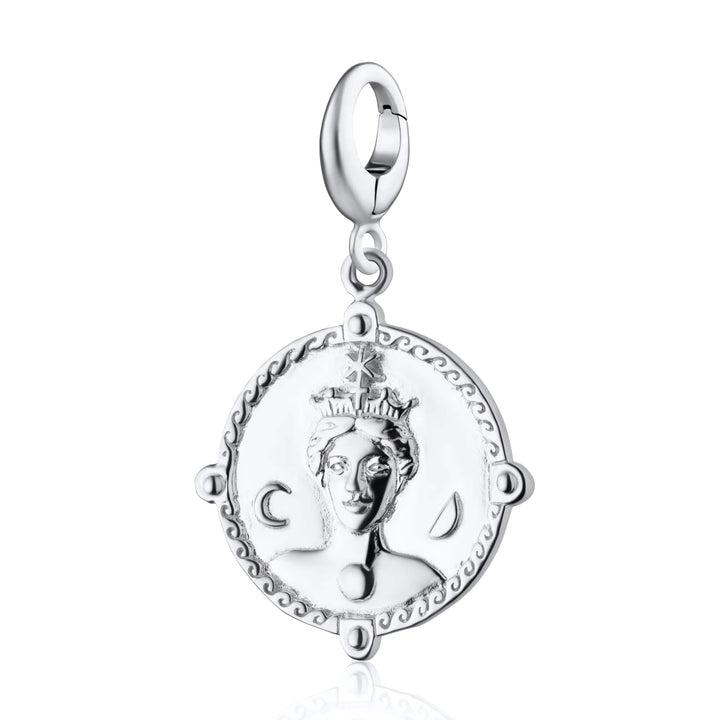 Silver Goddess of Women & Mothers Hera Charm CSGDSHERA