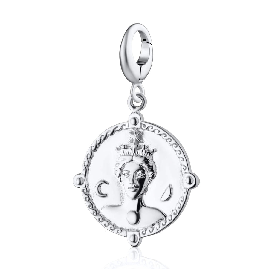 Silver Goddess of Women & Mothers Hera Charm CSGDSHERA