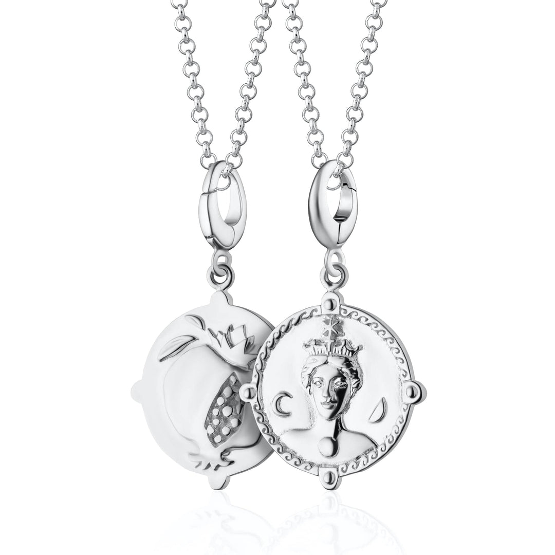 Silver Goddess of Women & Mothers Hera Necklace CNSGDSHERA-1