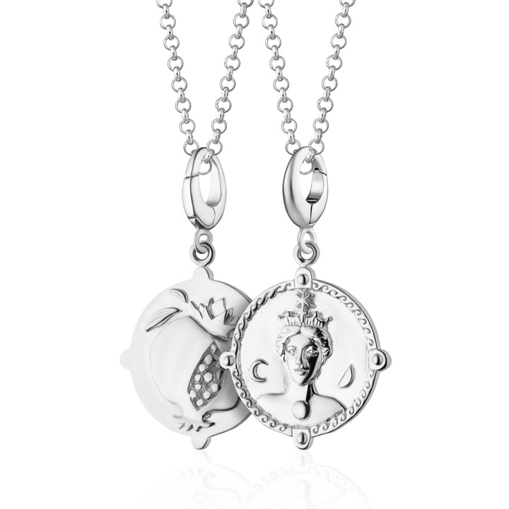 Silver Goddess of Women & Mothers Hera Necklace CNSGDSHERA-1