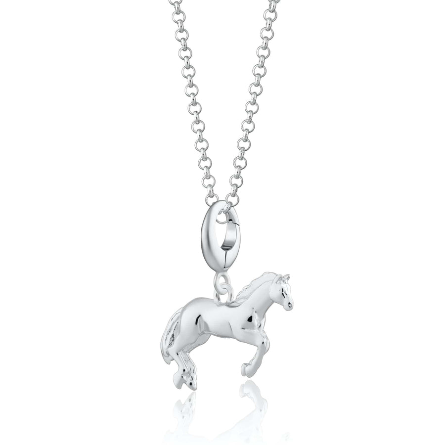 Silver Horse Necklace CNSHR-1