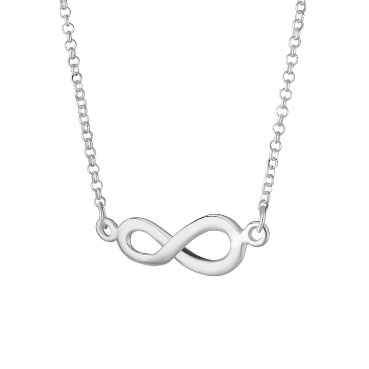 Silver Infinity Necklace NSIS