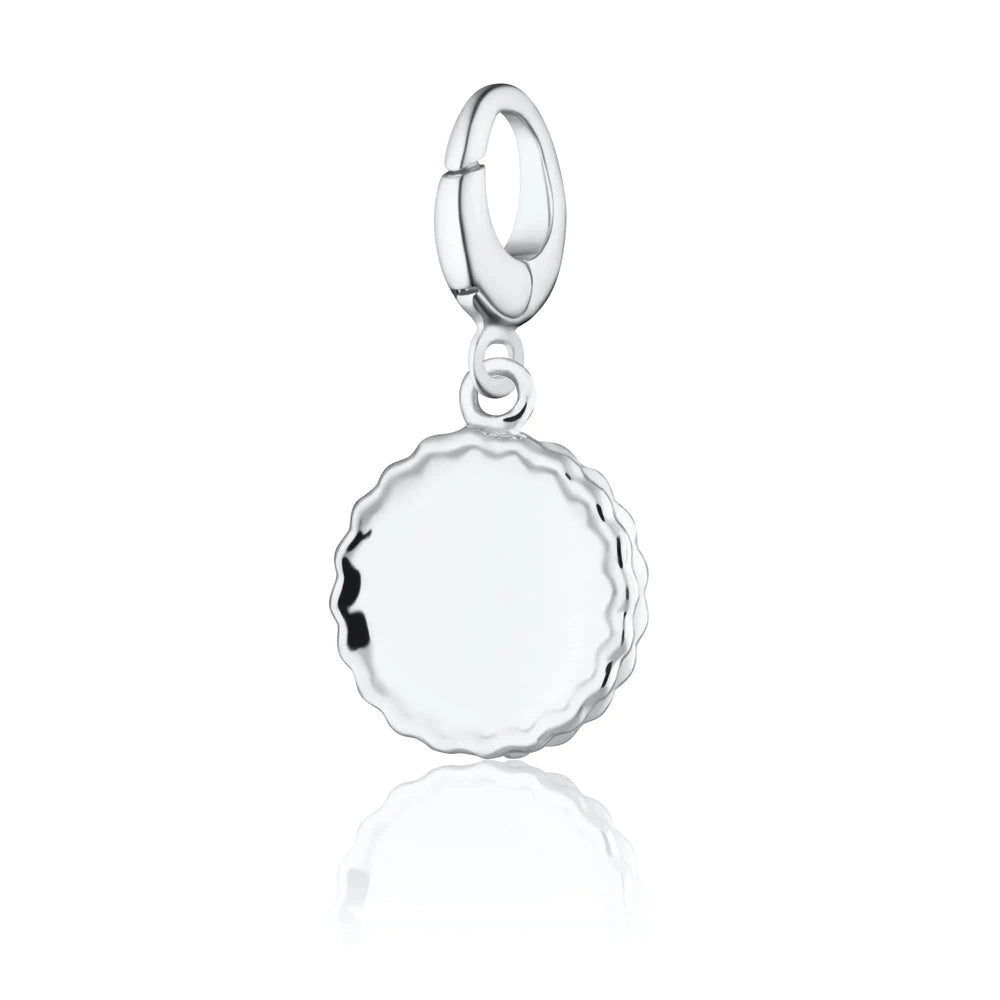 Silver Jammie Dodger Charm CSJAM