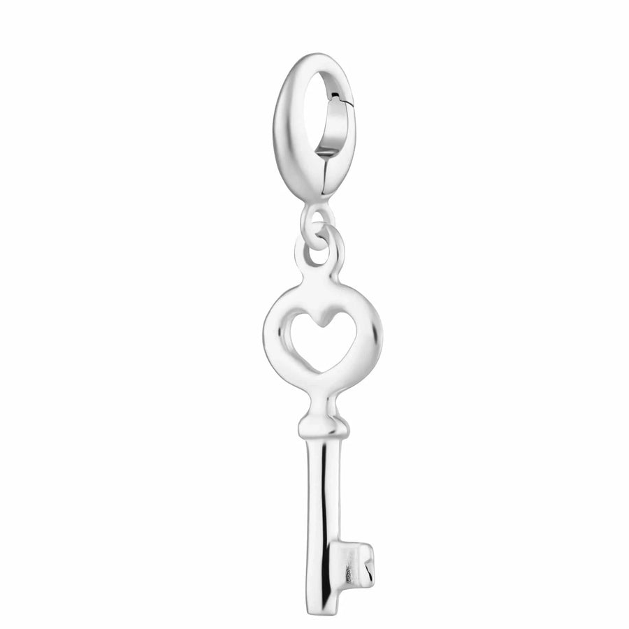 Silver Key Charm CSKE