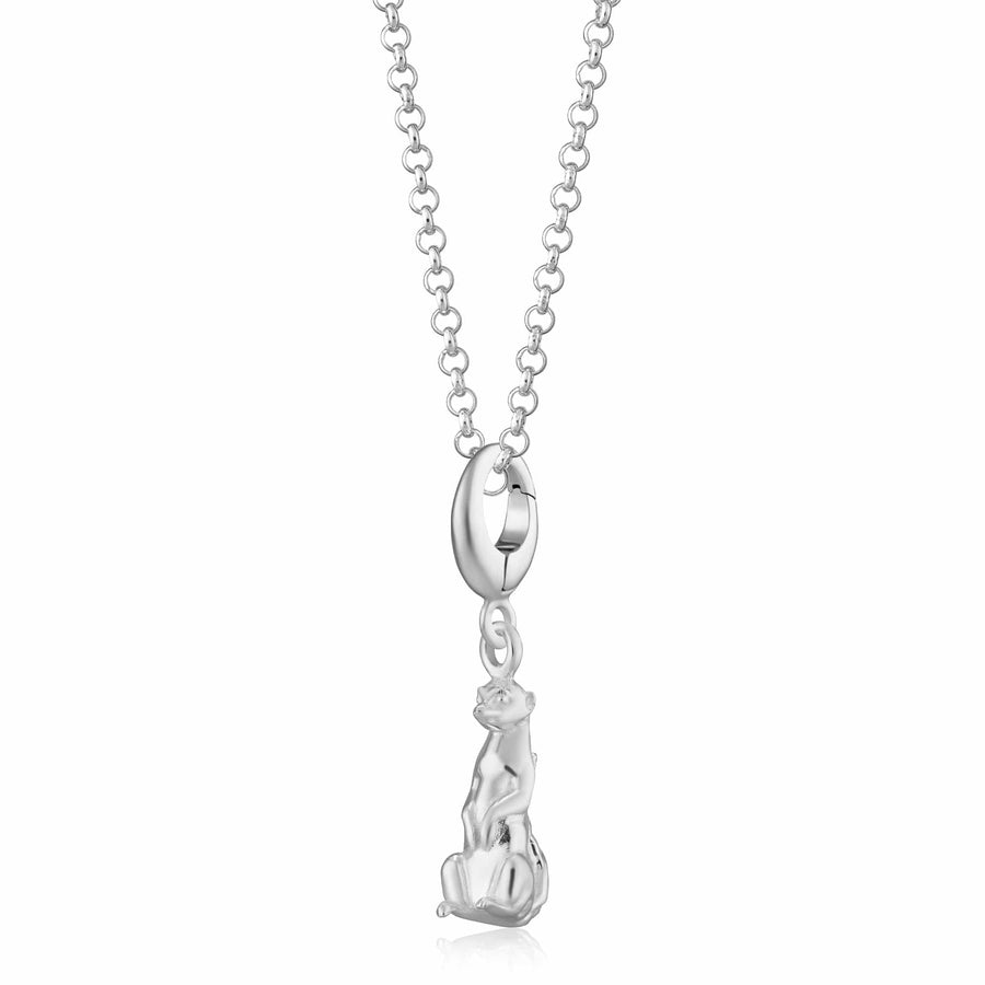 Silver Meerkat Necklace CNSMK-1