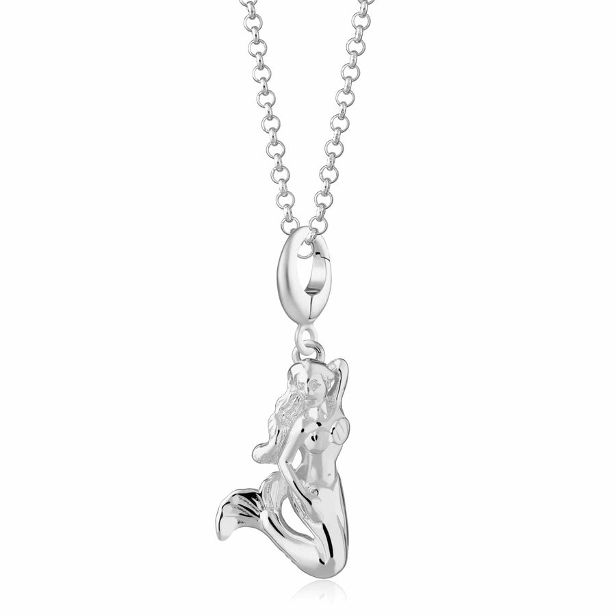 Silver Mermaid Necklace CNSMER-1