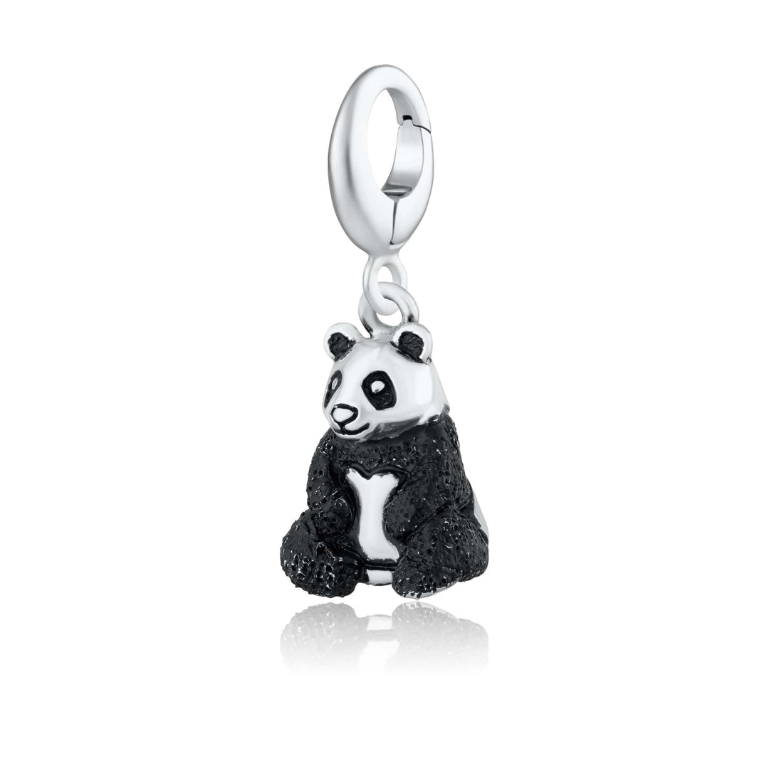 Silver Panda Charm CSPND