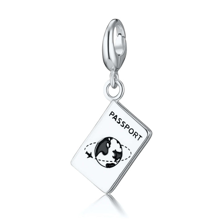 Silver Passport Charm CSPSP