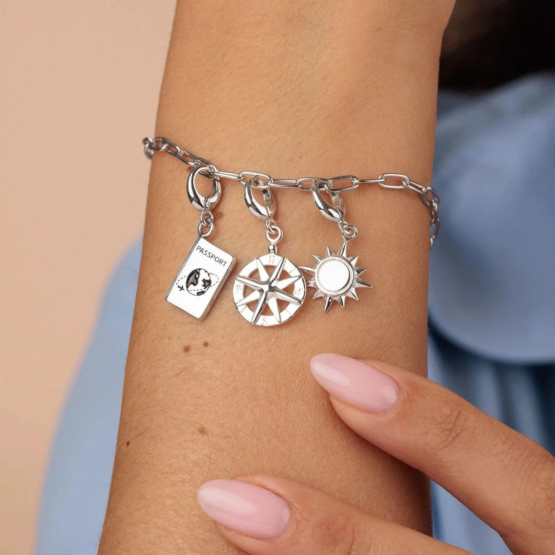 Silver Passport Charm CSPSP