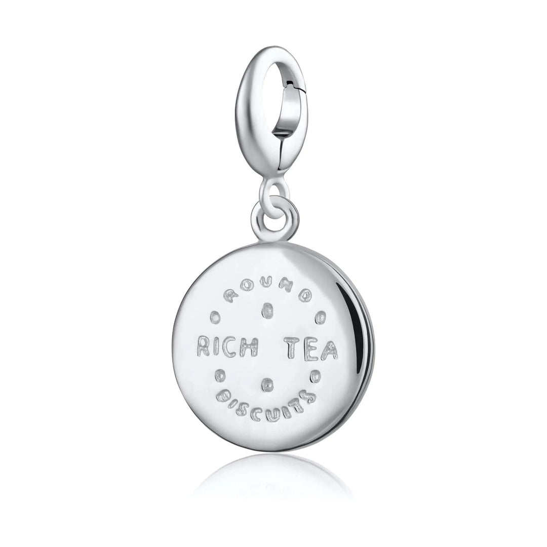Silver Rich Tea Charm CSRT