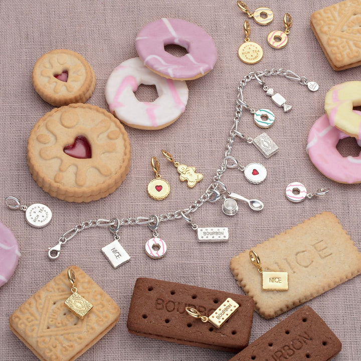 Silver Rich Tea Charm CSRT