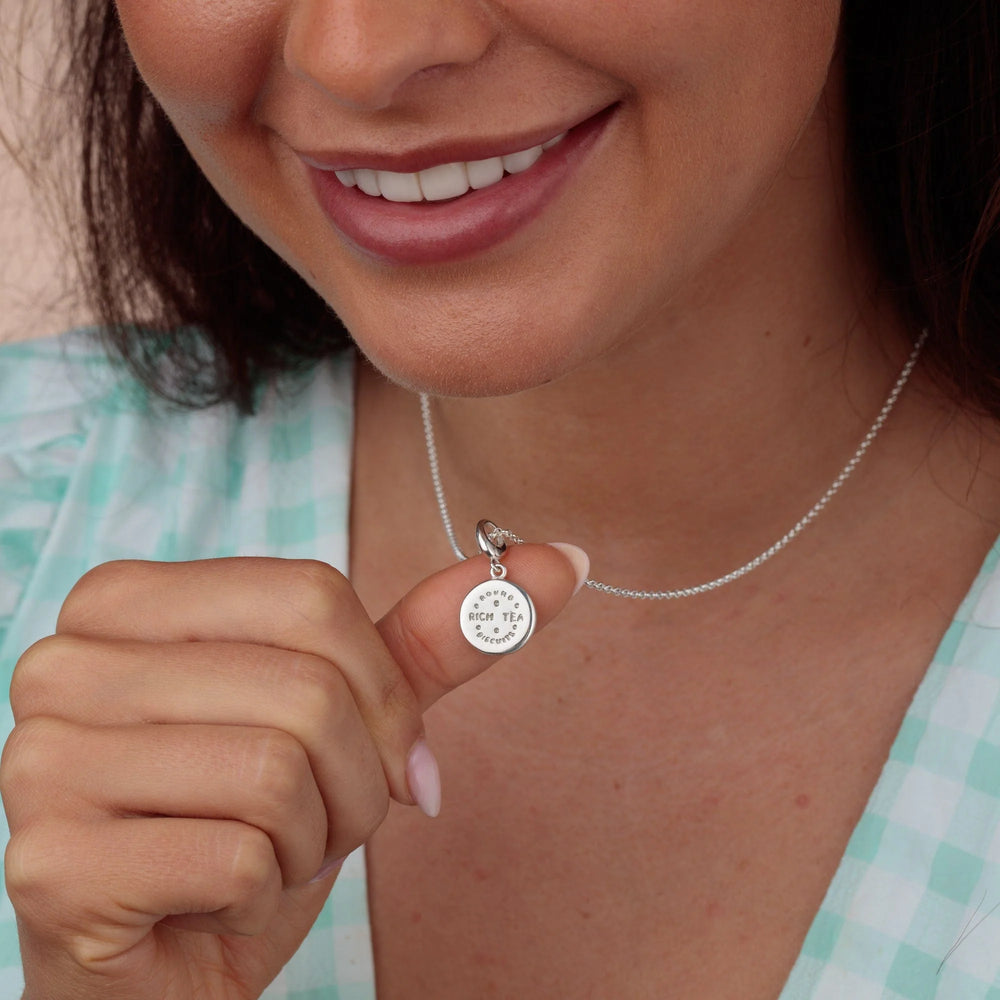 Silver Rich Tea Necklace CNSRT-1