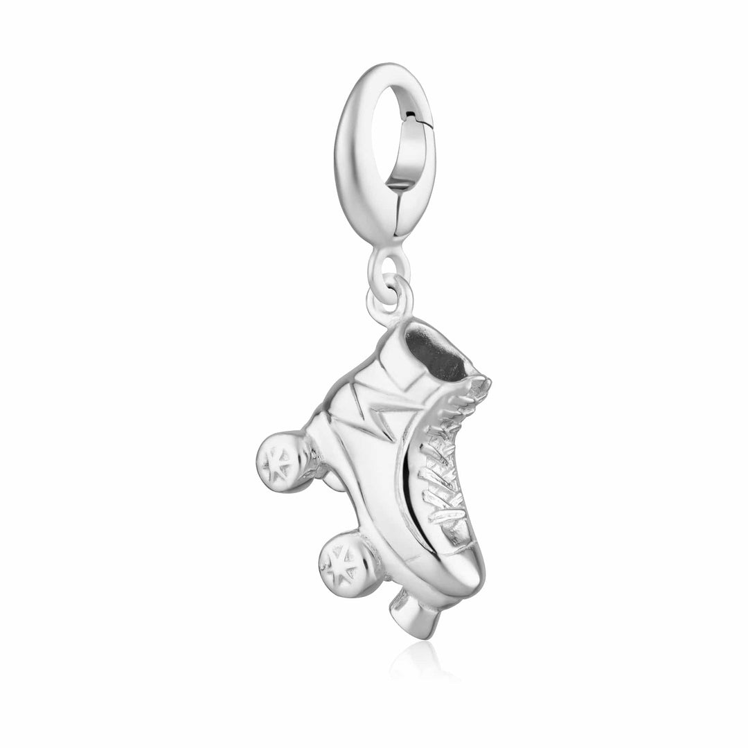 Silver Roller Skate Charm CSROSK