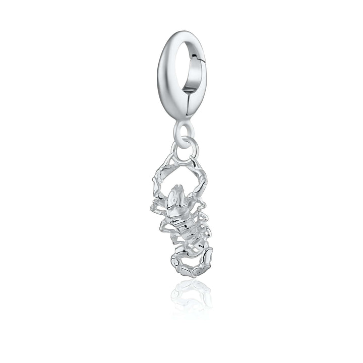 Silver Scorpion Charm CSPION