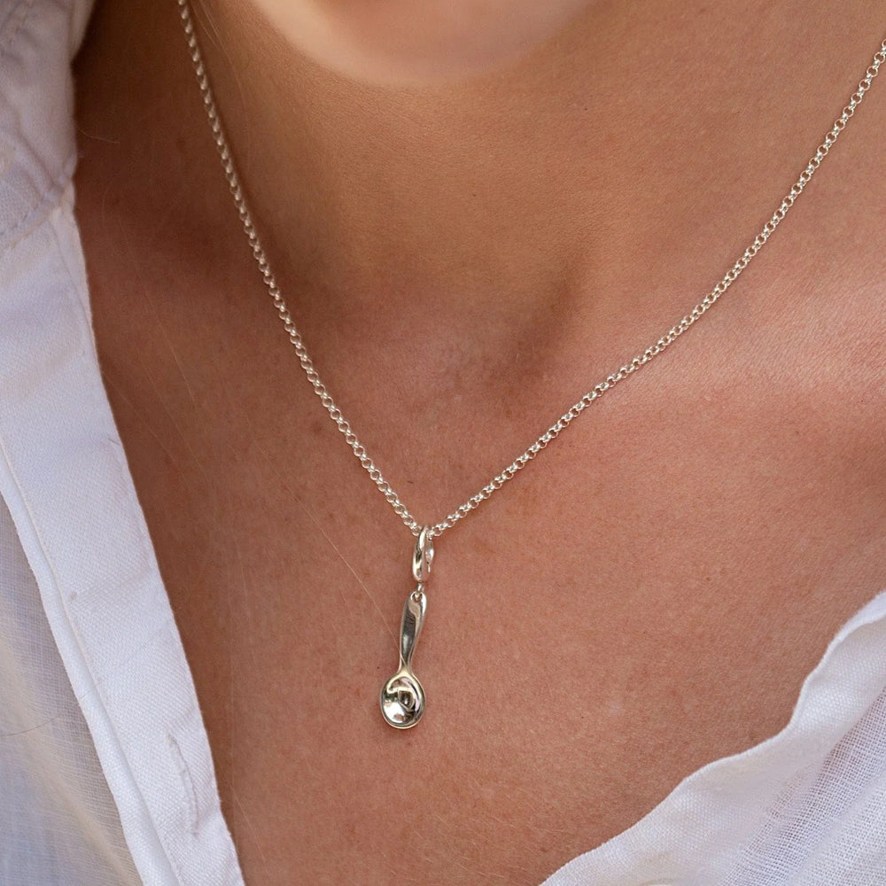 Silver Spoon Necklace CNSSP-1