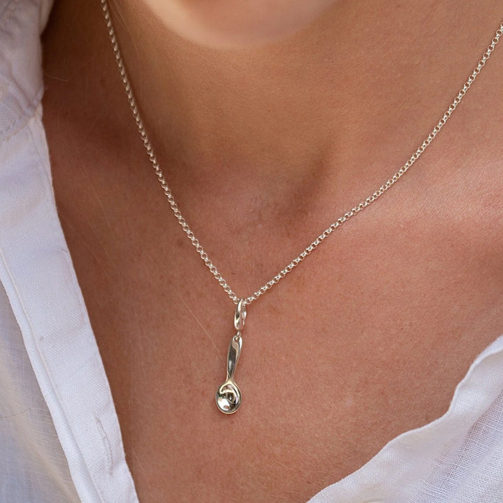 Silver Spoon Necklace CNSSP-1